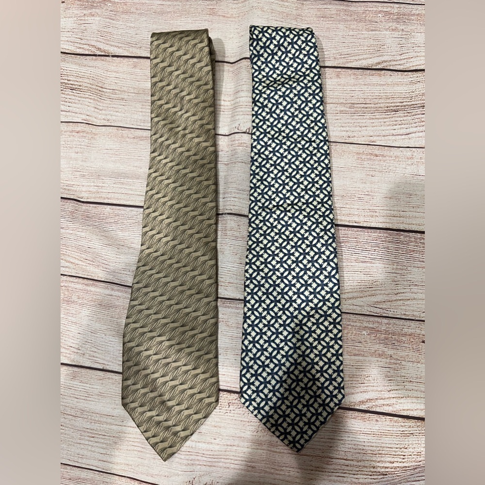 DKNY And Bret Pulitzer for Lord and Taylor Two Men’s Neck Ties